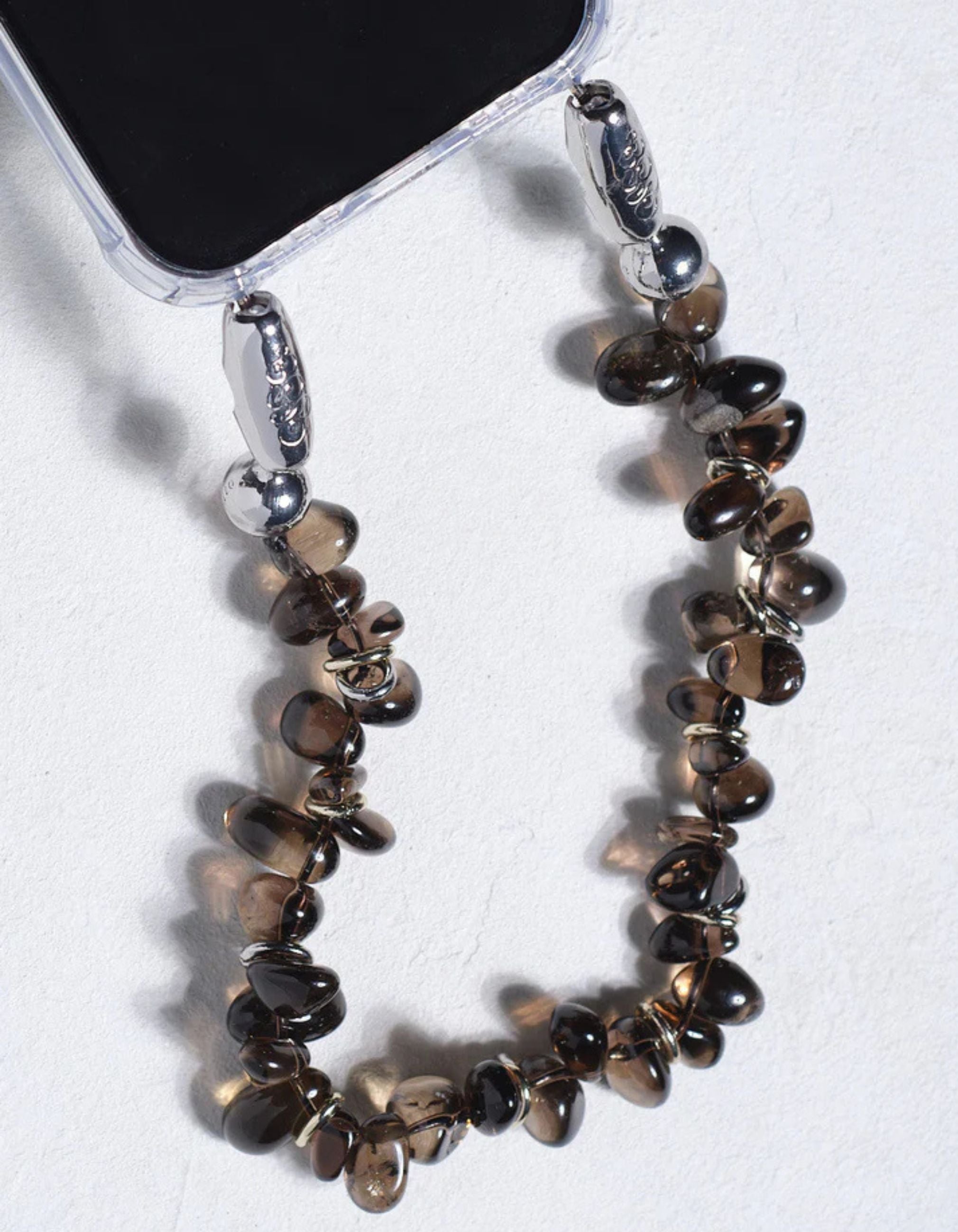 Smoky Quartz Wristlet