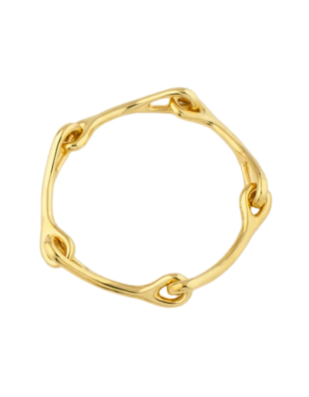 Sabine Link Bracelet in Vermeil
