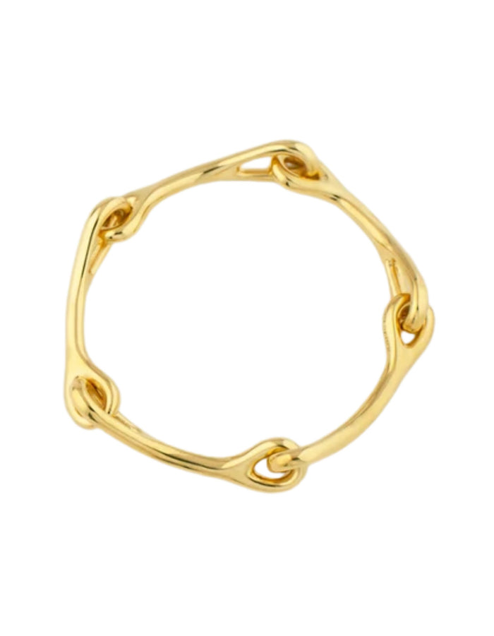 Sabine Link Bracelet in Vermeil