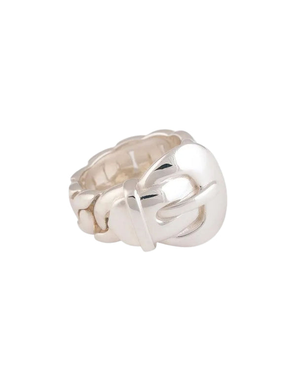 Boucle Moderne Ring by MM Druck - At Present Jewelry