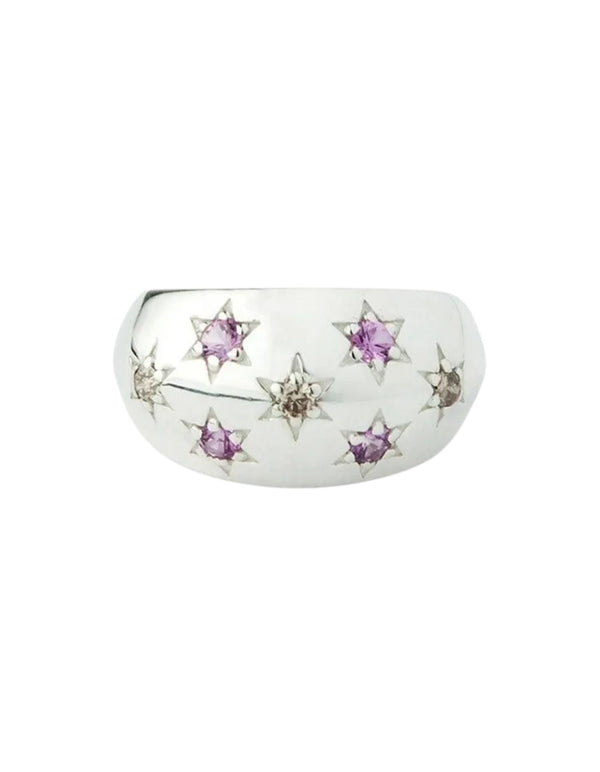 Marta Pinky Ring by MM Druck - At Present Jewelry