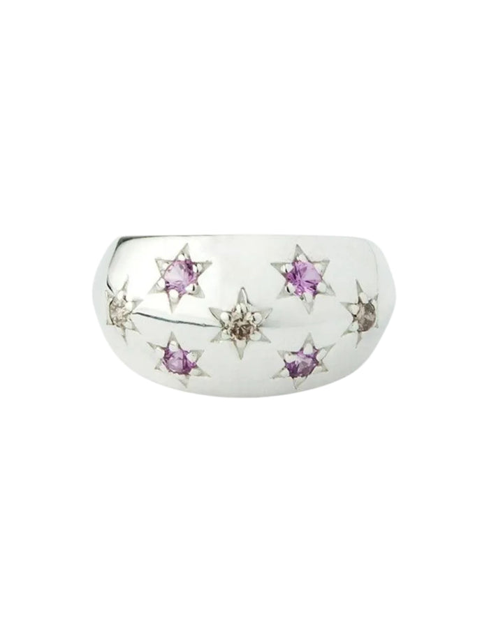 Marta Pinky Ring by MM Druck - At Present Jewelry