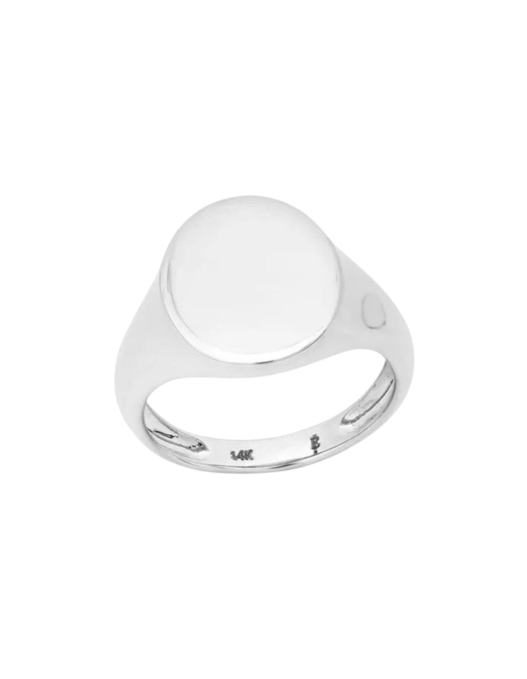 Gold Signet Pinky Ring