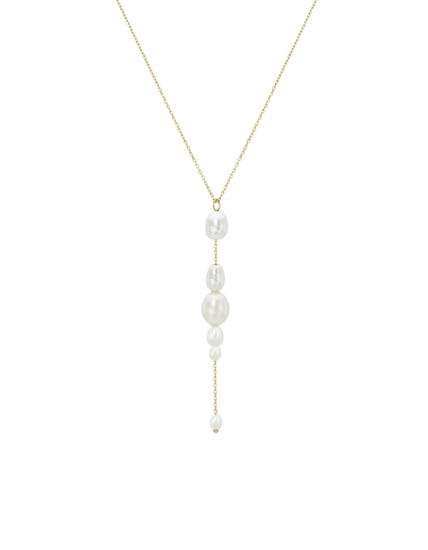 Palazzo Necklace by White/Space - At Present Jewelry