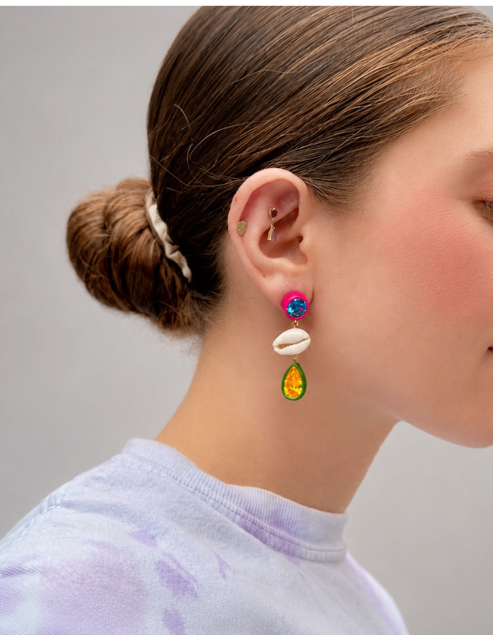 Ellen Asymmetrical Earring