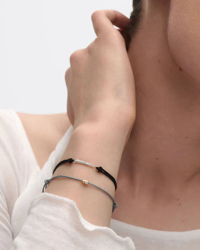 Nina Diamond Cord Bracelet by PDPaola - At Present Jewelry