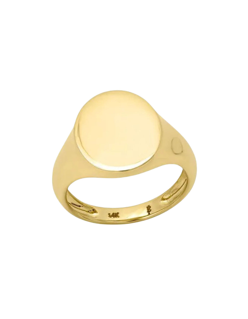 Gold Signet Pinky Ring