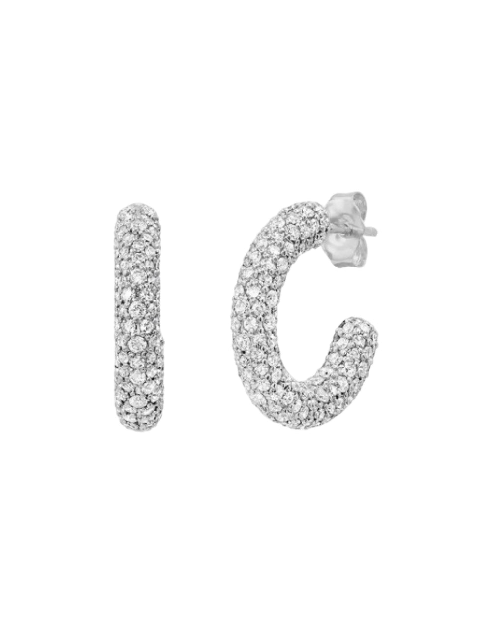 Mini Diamond Party Hoops