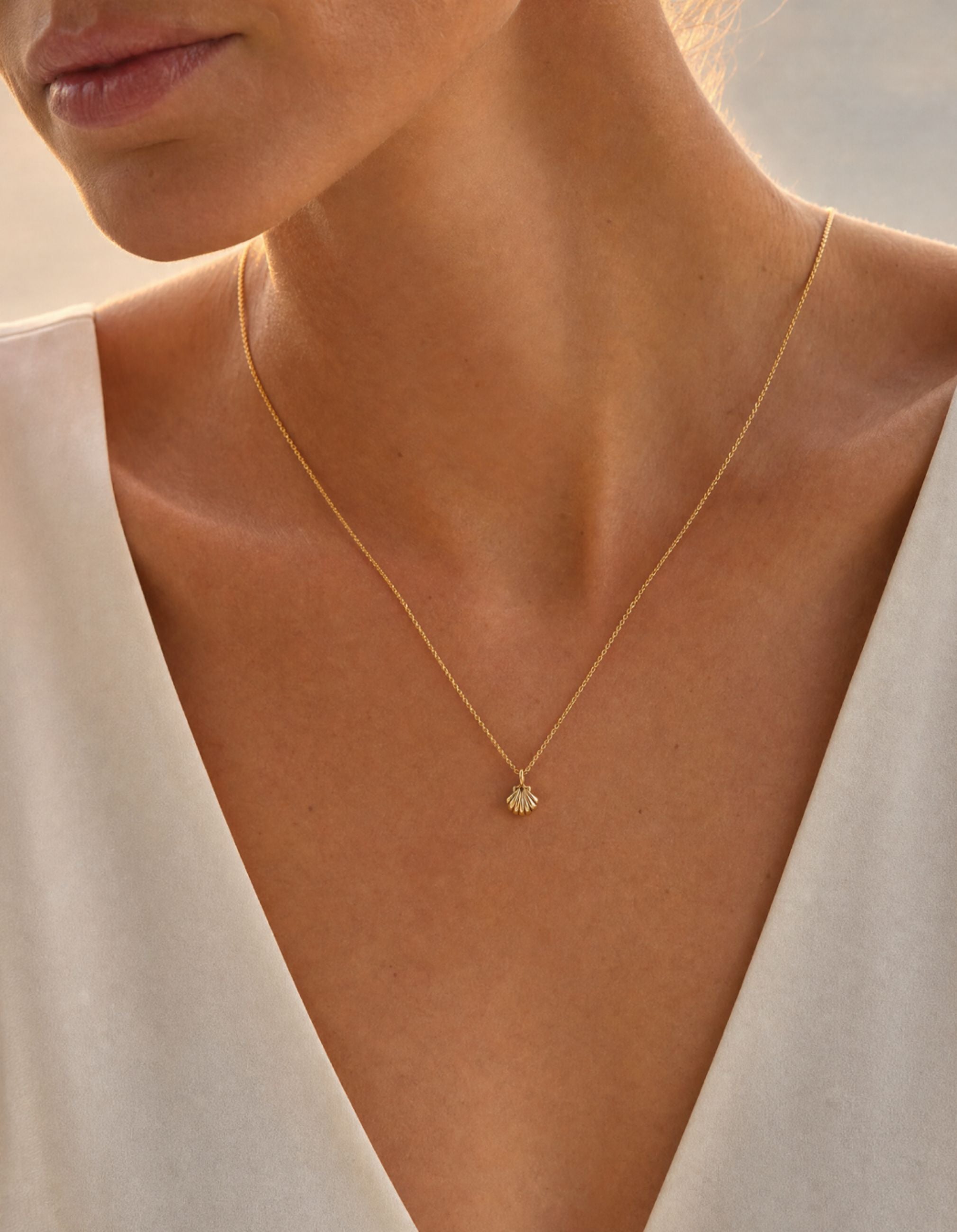 Petite Scallop Shell Charm