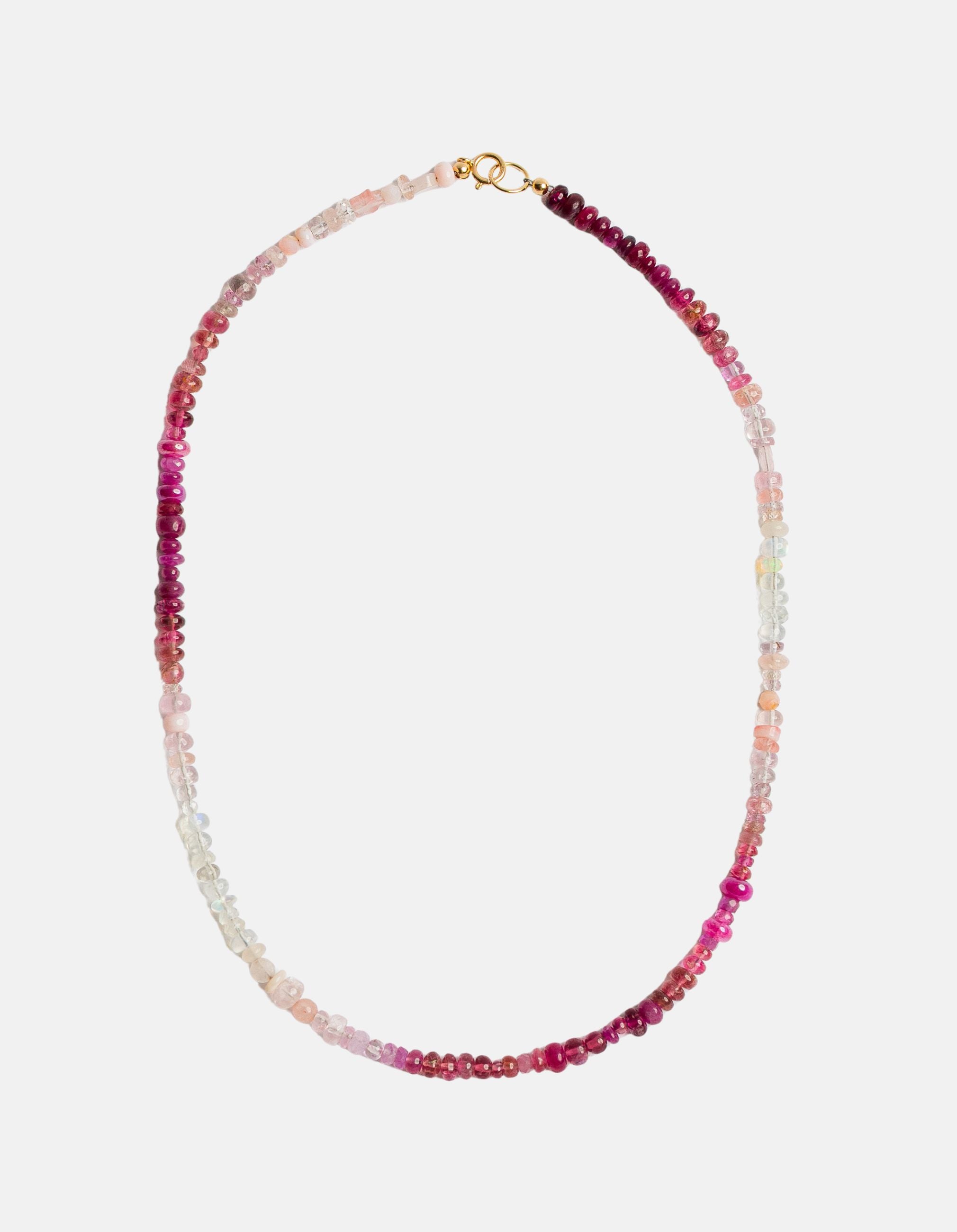 Pink Peach Cutie Necklace by Encirkled Jewelry - At Present Jewelry