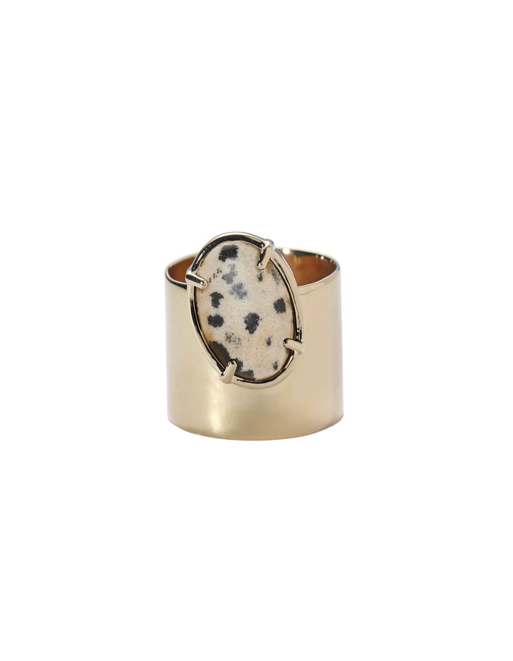 Dalmatian Offset Ring
