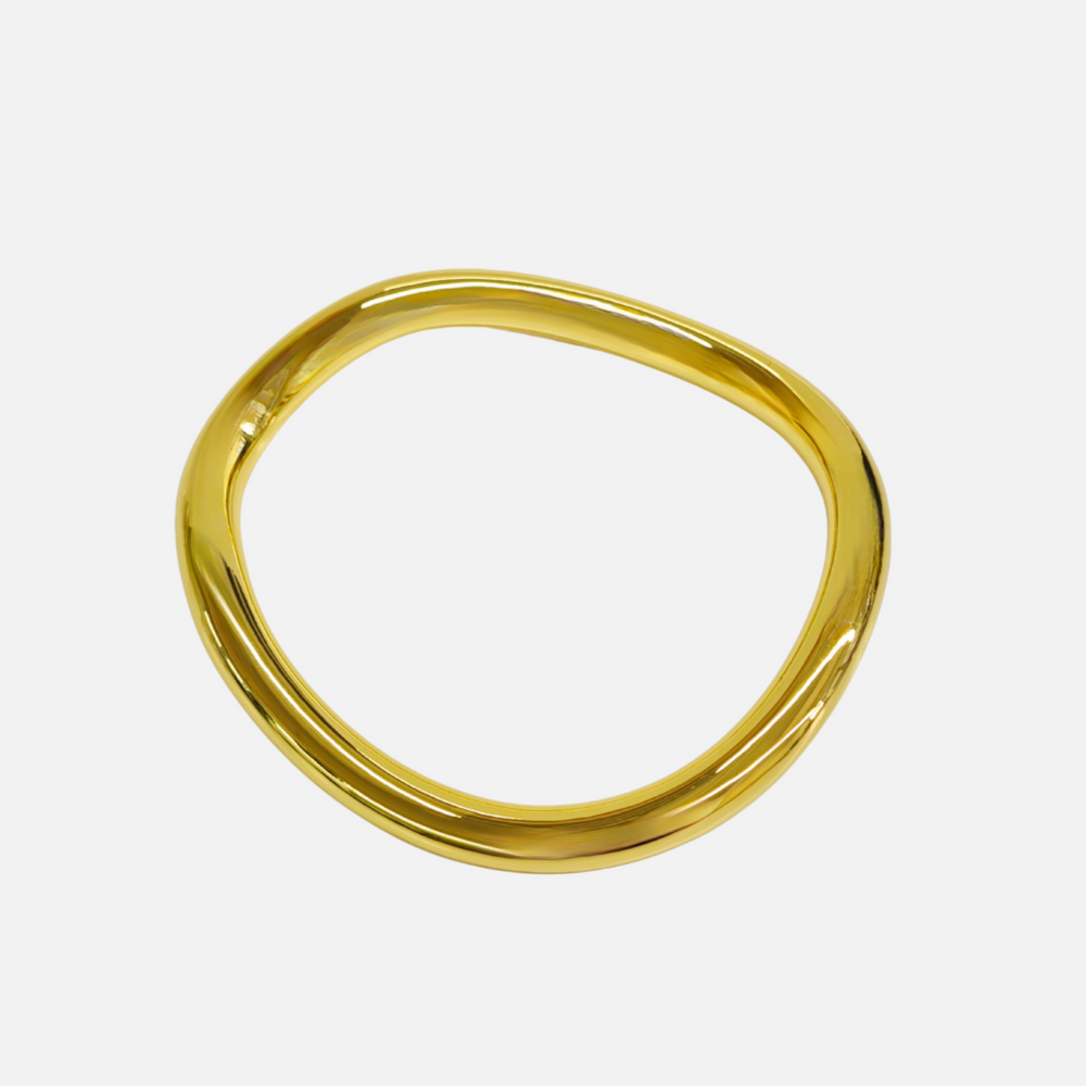 Going with the Flow Bangle by Anita Berisha - At Present Jewelry