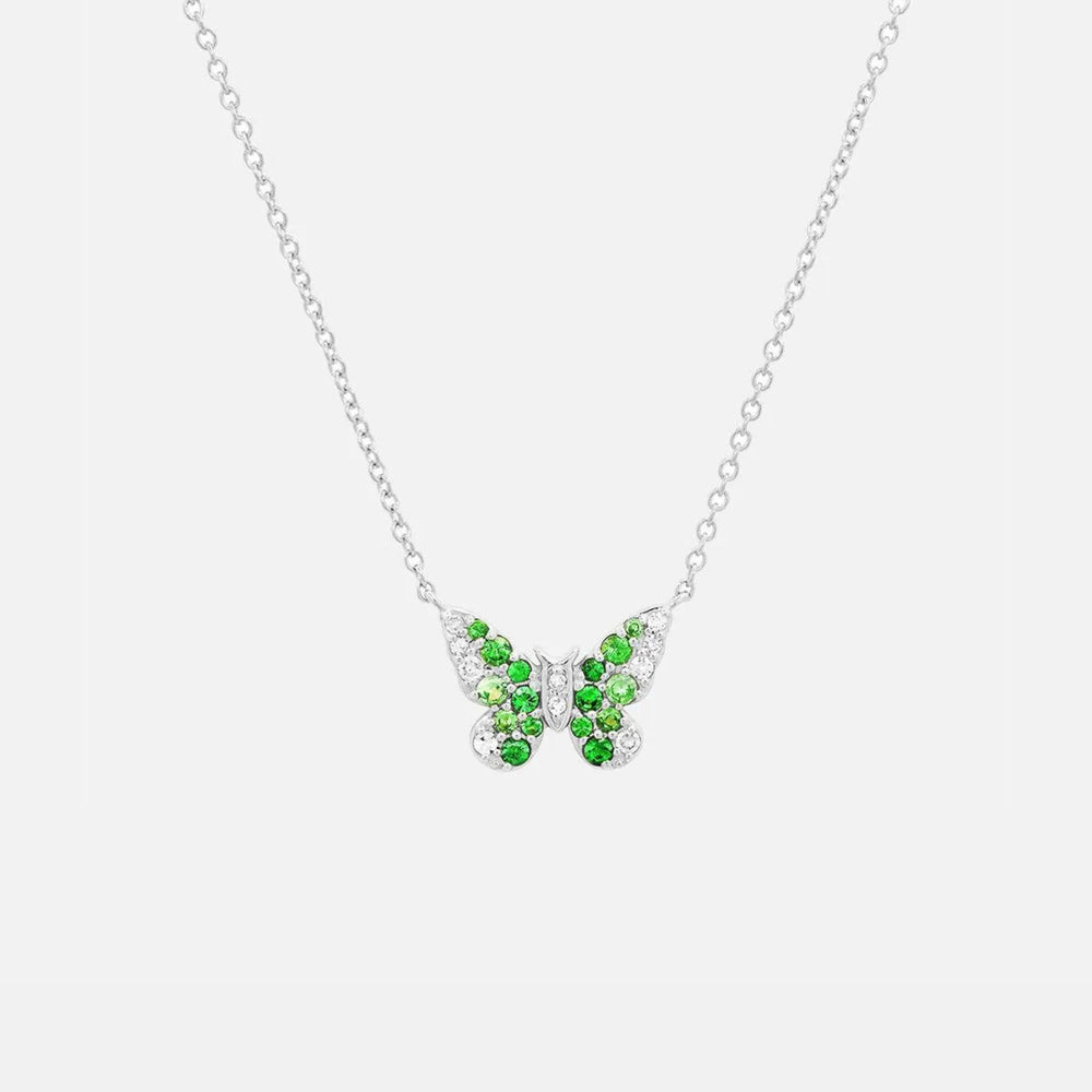 Mini Ombré Butterfly Necklace by Eriness - At Present Jewelry