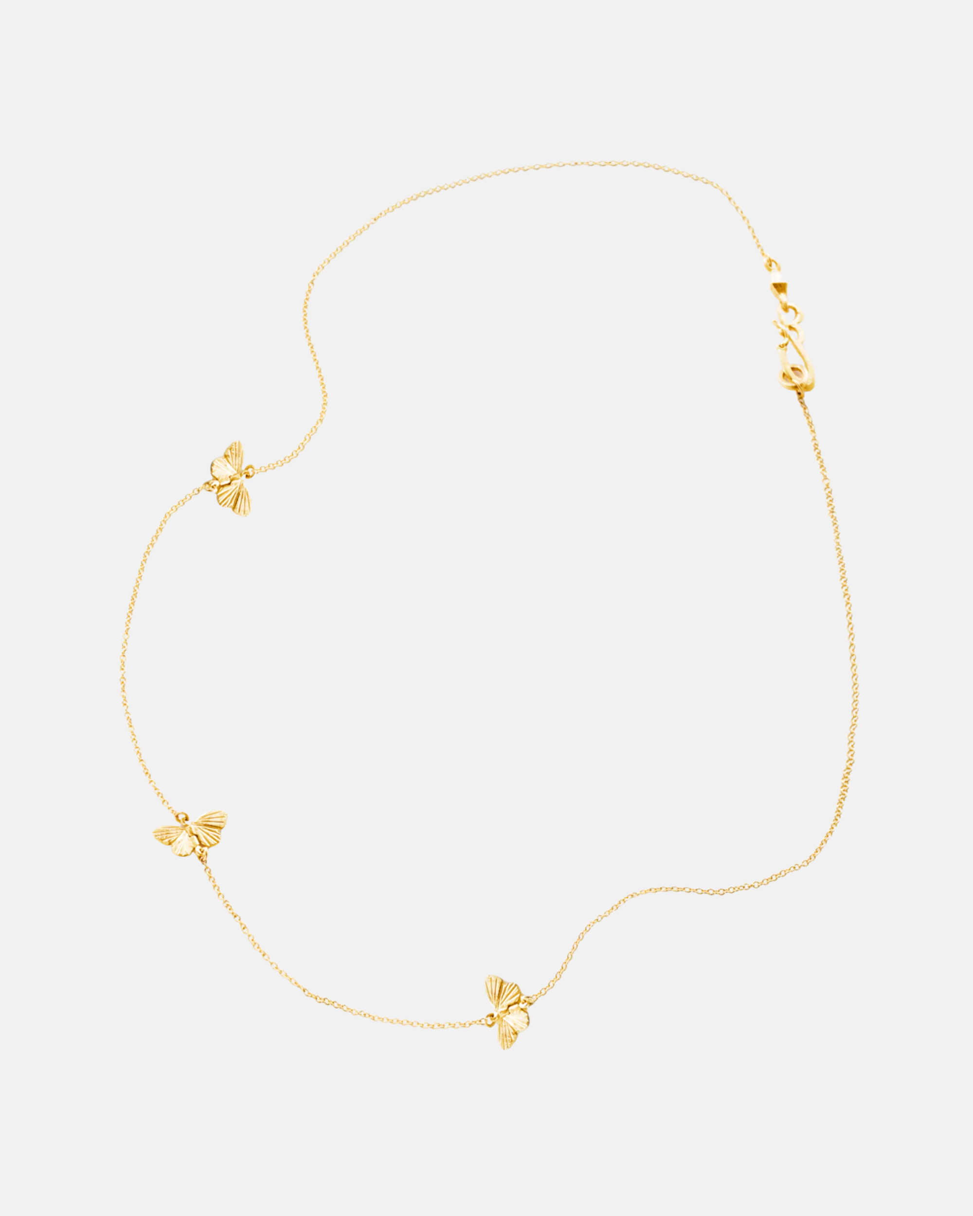 Tiny Asterope 3 Migration Necklace by James Banks Design - At Present Jewelry