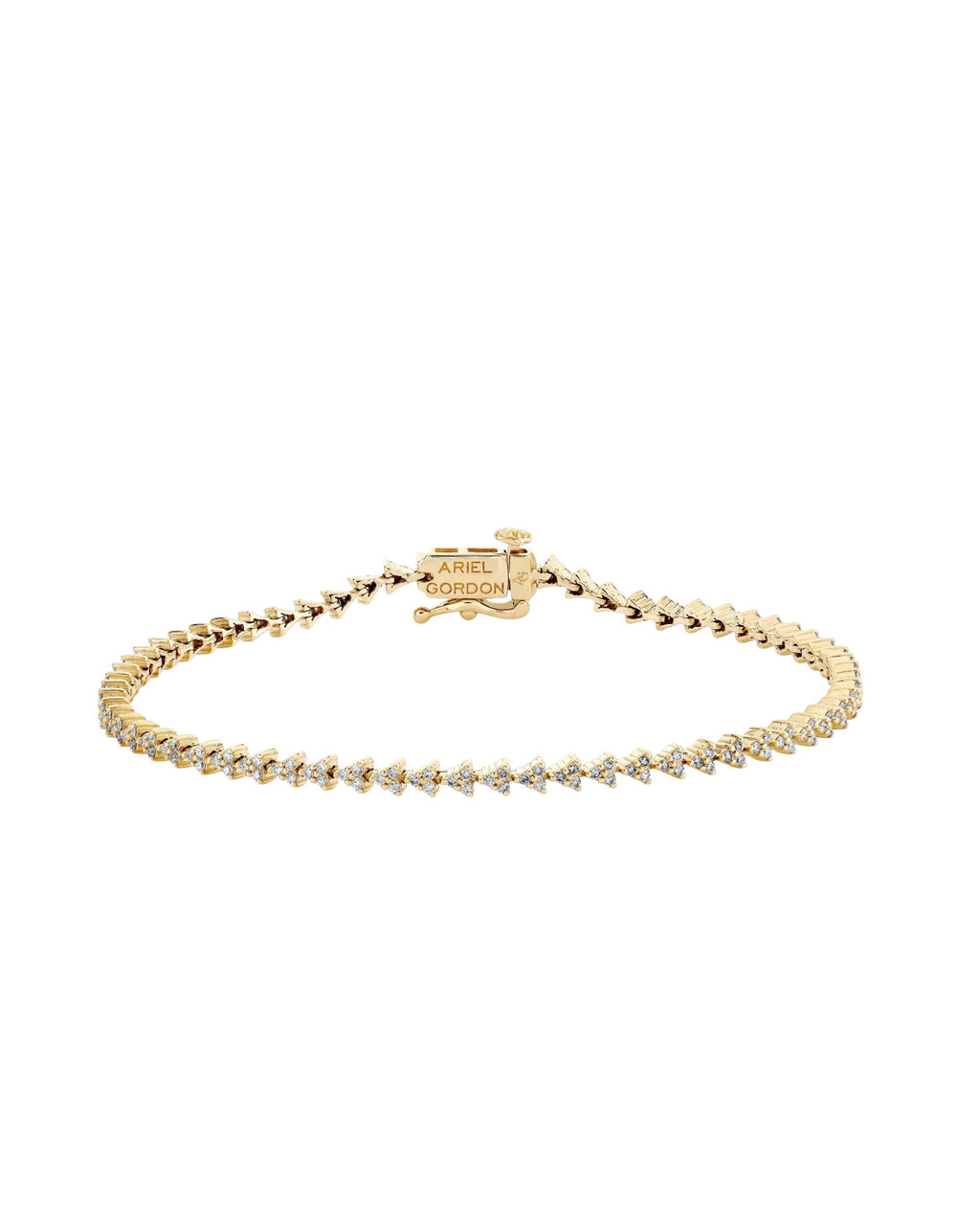 Diamond Arrow Tennis Bracelet