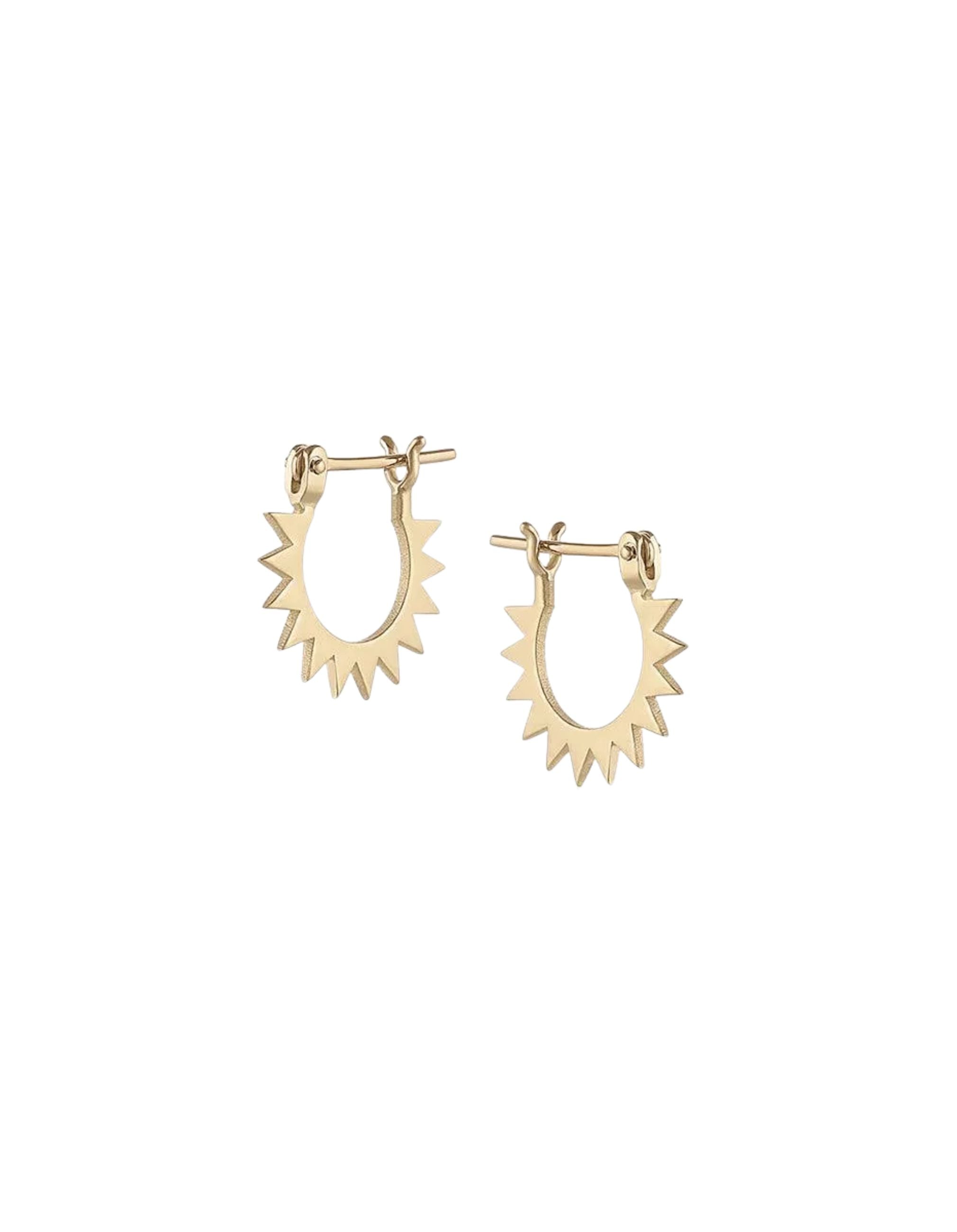 Baby Spur Hoop, Gold