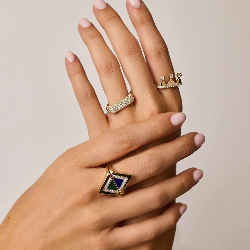 What’s the Point Stack Ring by Eden Presley - At Present Jewelry