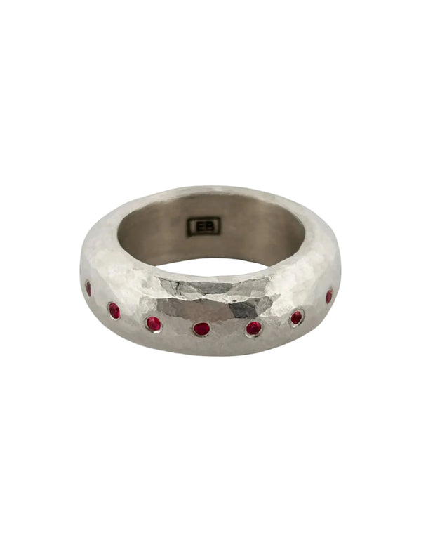 Mini Leo Ring, Ruby