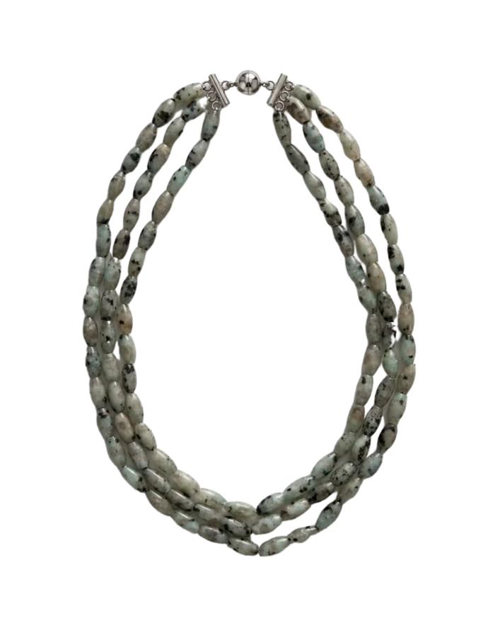 Sesame Jasper Layered Necklace