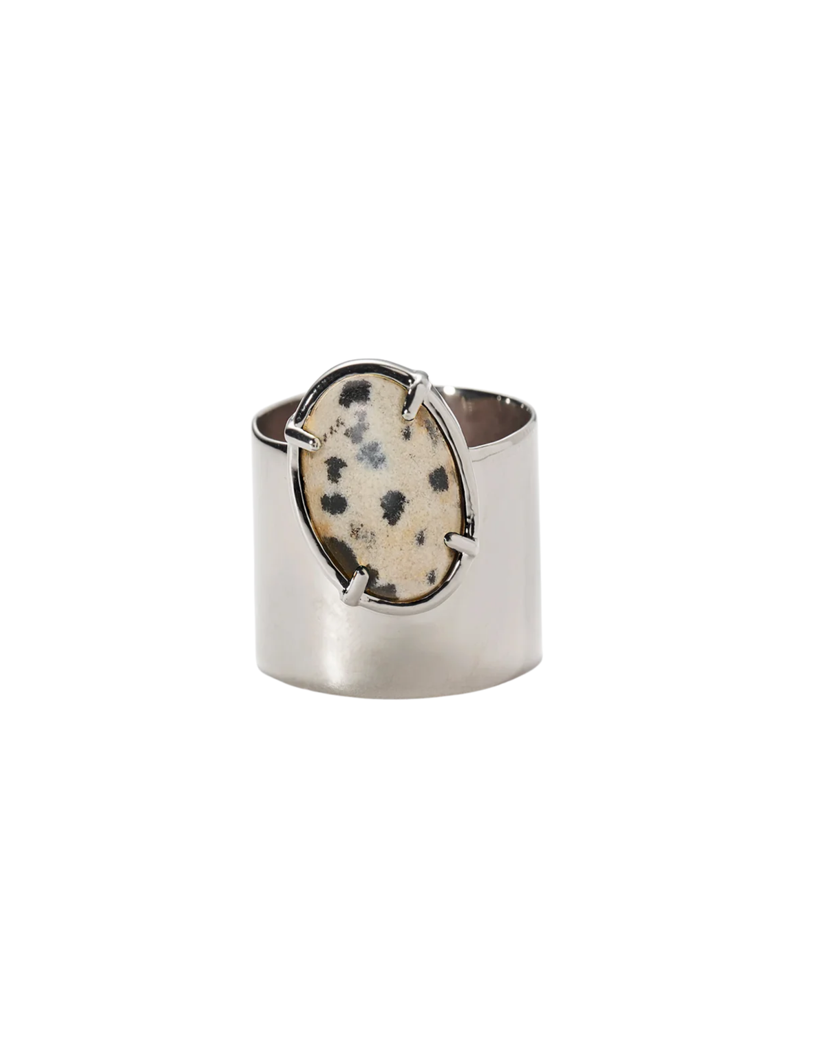 Dalmatian Offset Ring