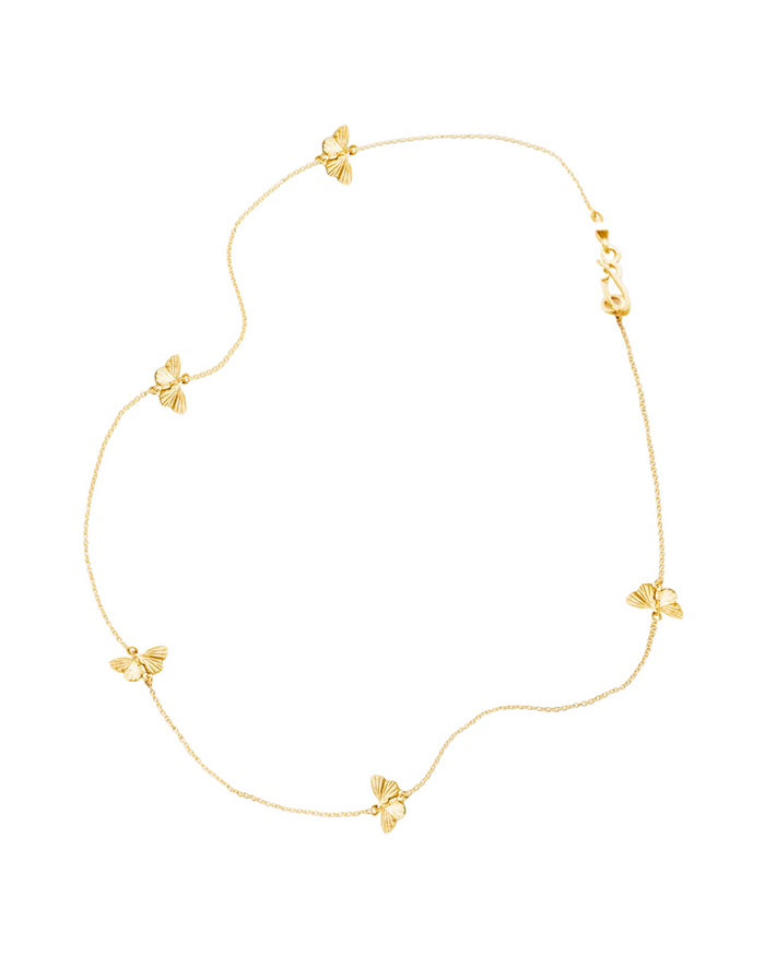 Tiny Asterope 5 Migration Necklace by James Banks Design - At Present Jewelry