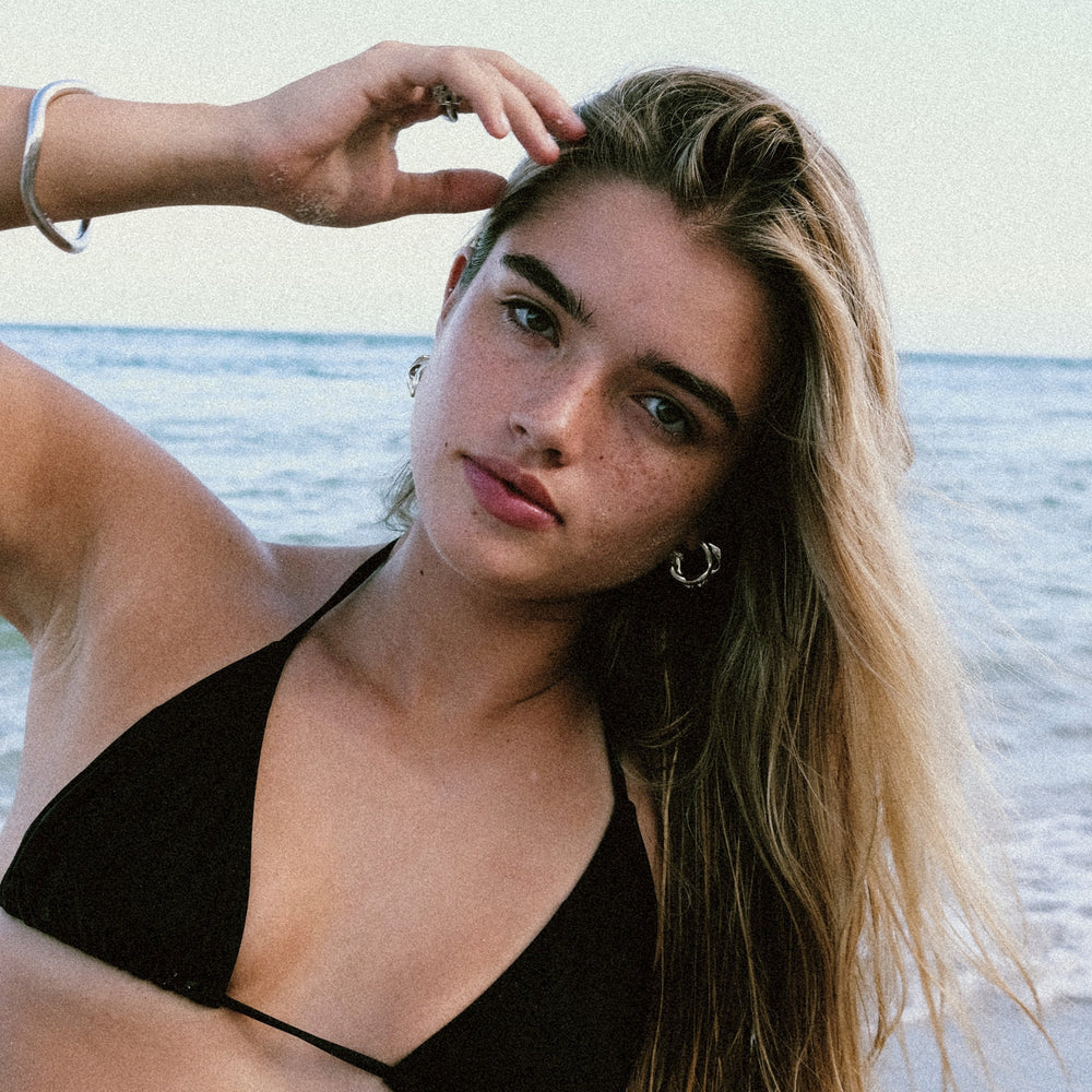 It's Calm After the Storm Earrings, Silver by Anita Berisha - At Present Jewelry