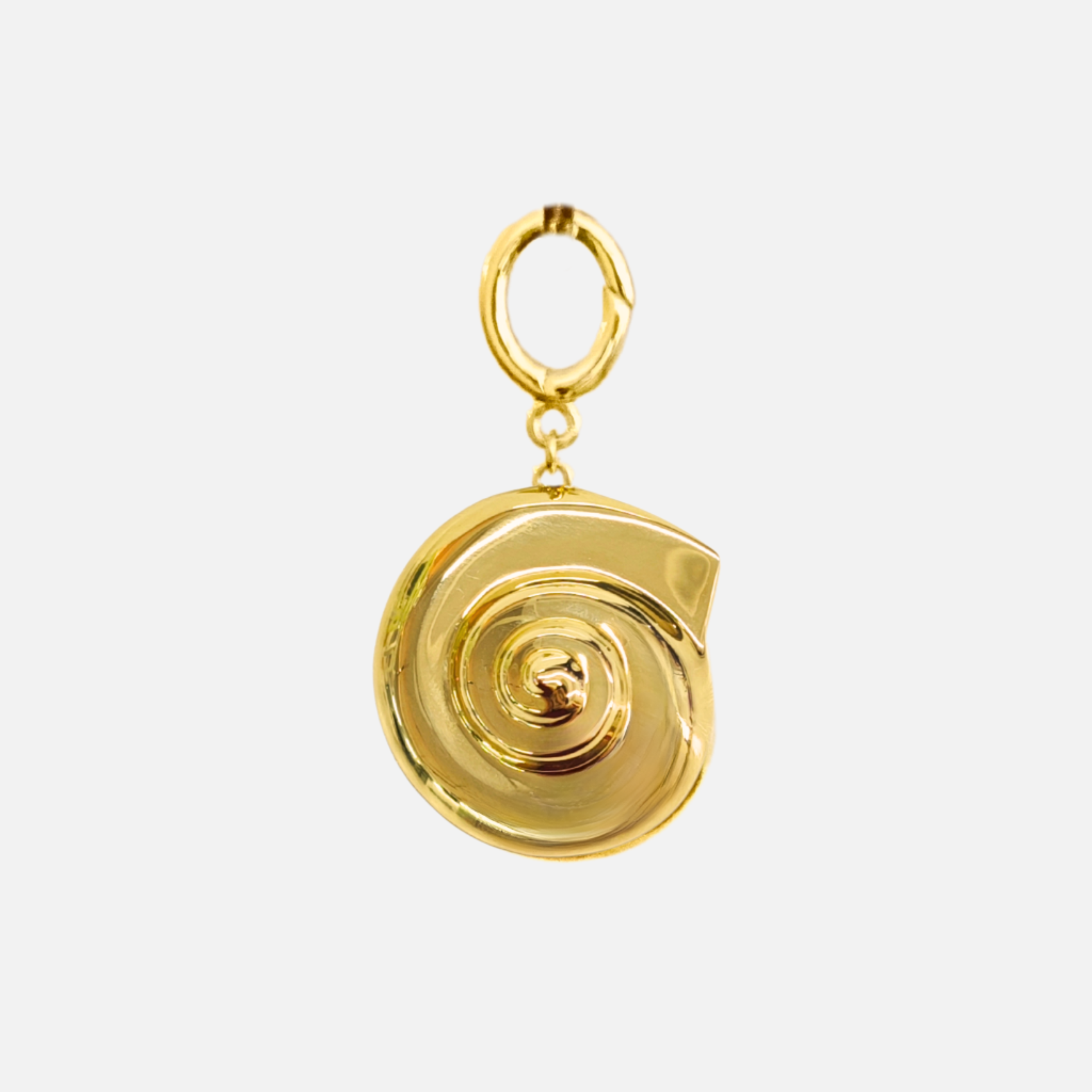 Spiraling Inwards Key Charm