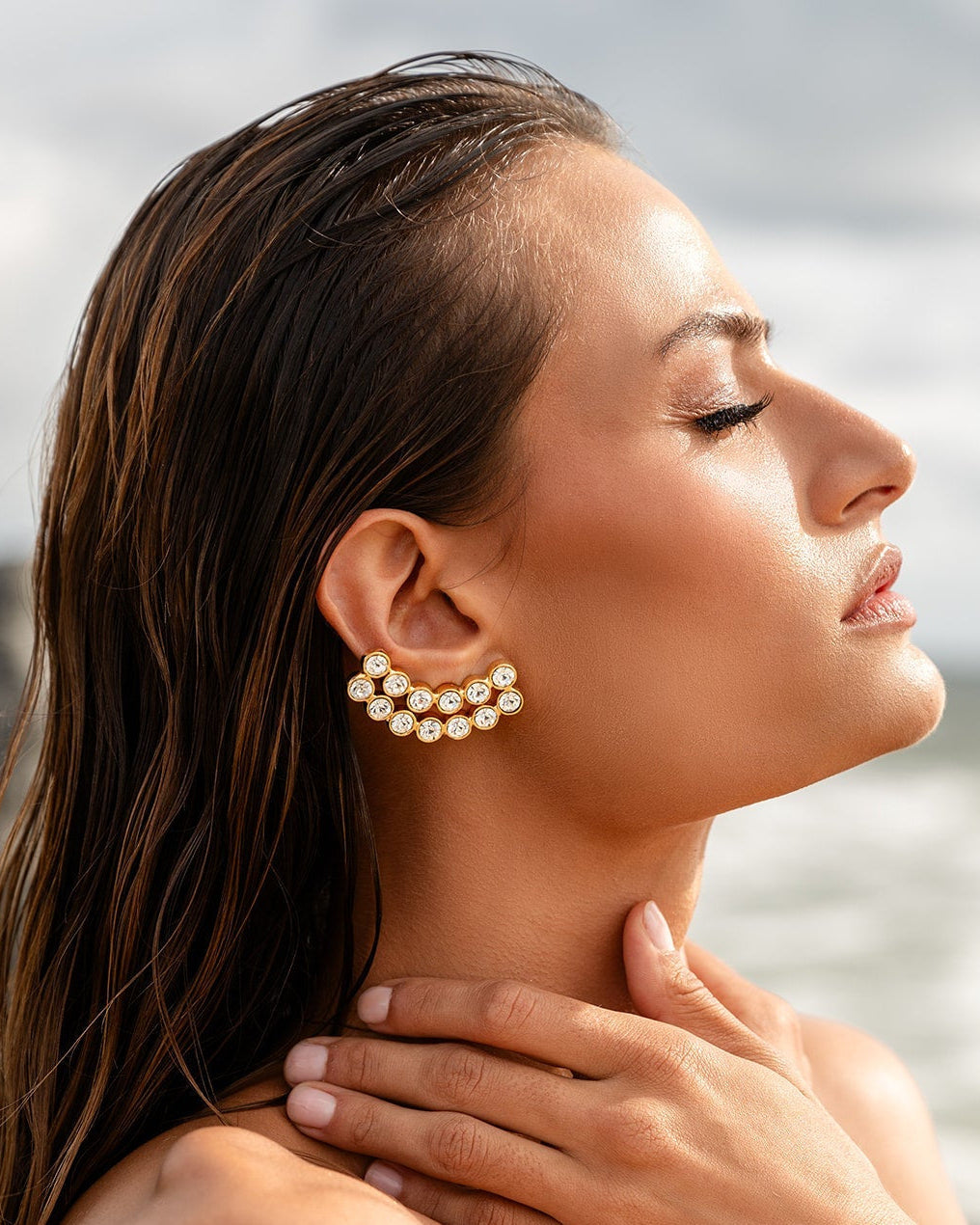 Ear Climbers by Christina Caruso - At Present Jewelry