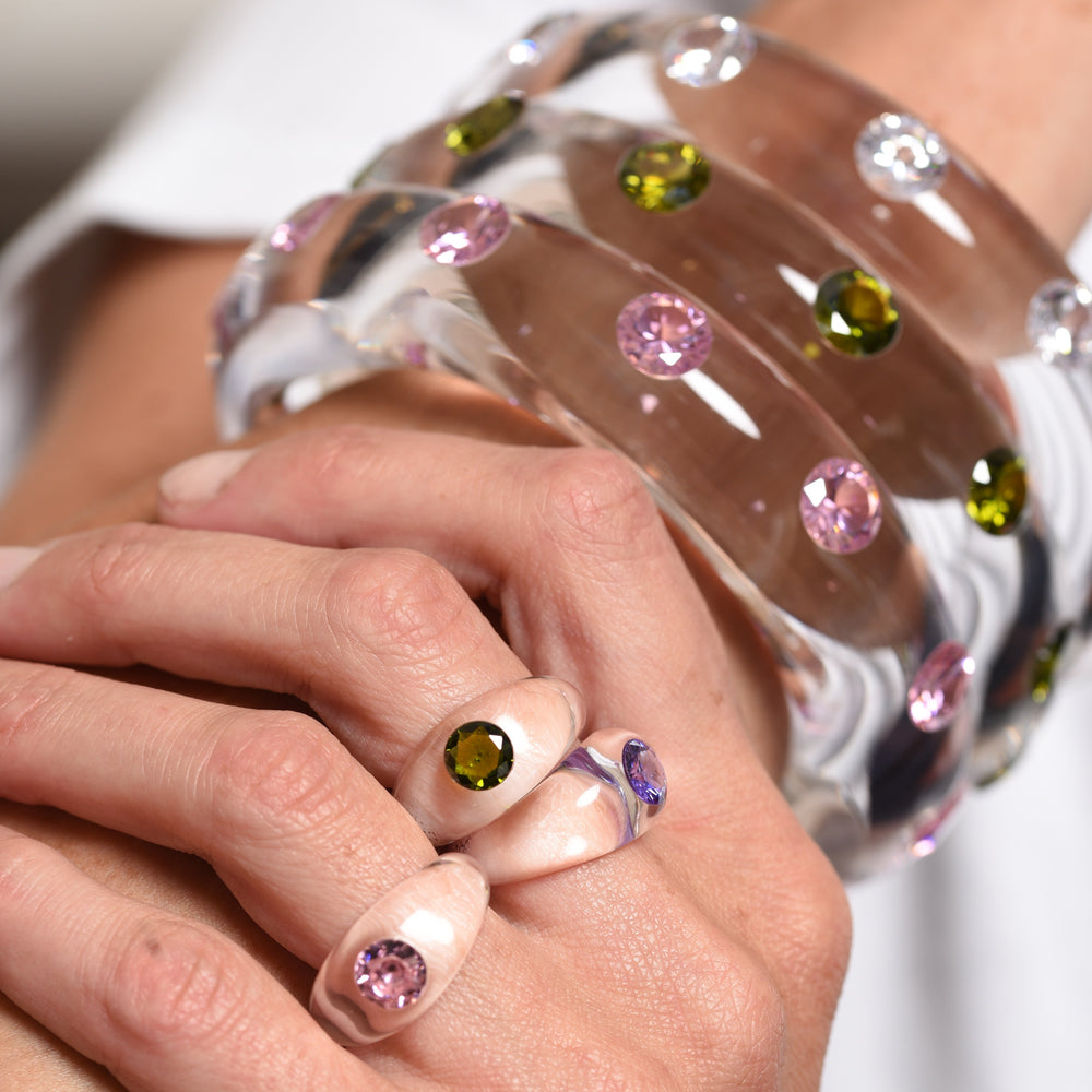 Big Lucid Bangle by Sarah Noor - At Present Jewelry