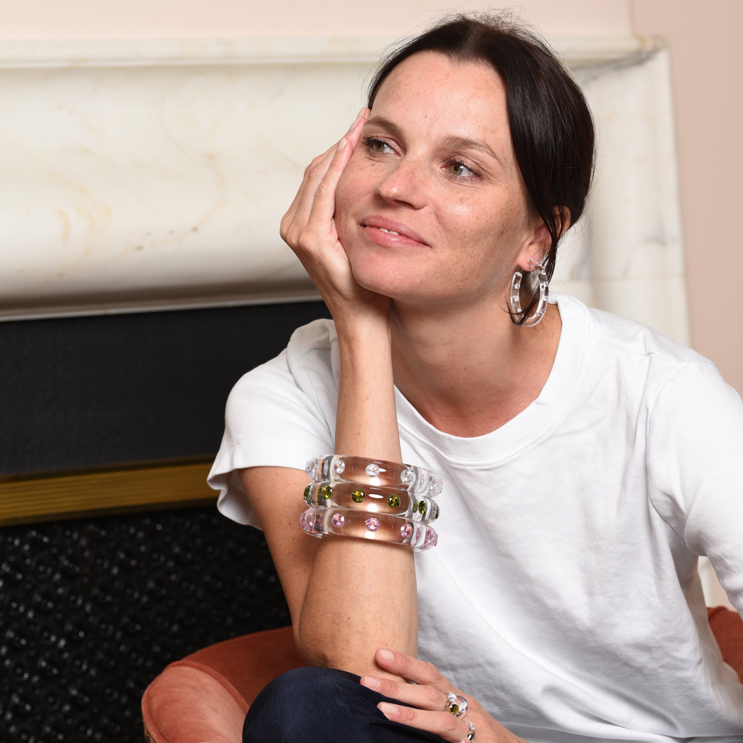 Medium Lucid Hoops by Sarah Noor - At Present Jewelry