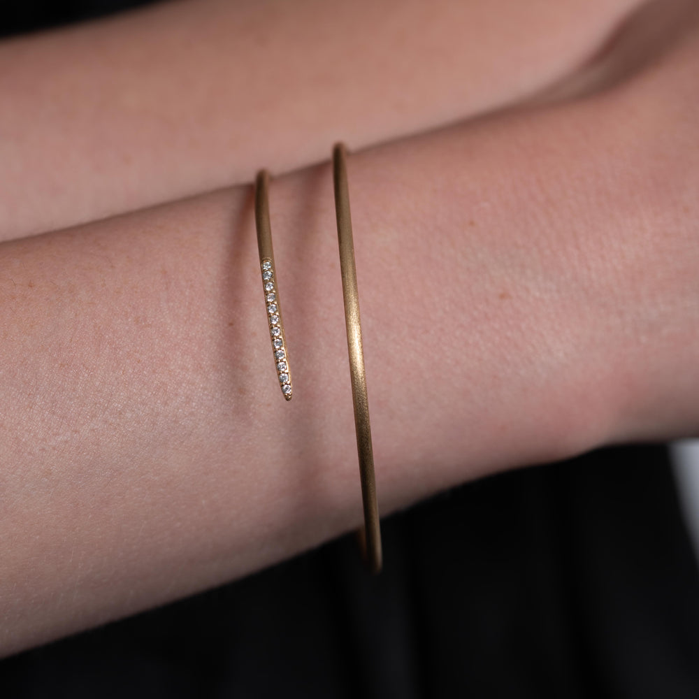 Diamond Needle Bracelet by James Banks Design - At Present Jewelry