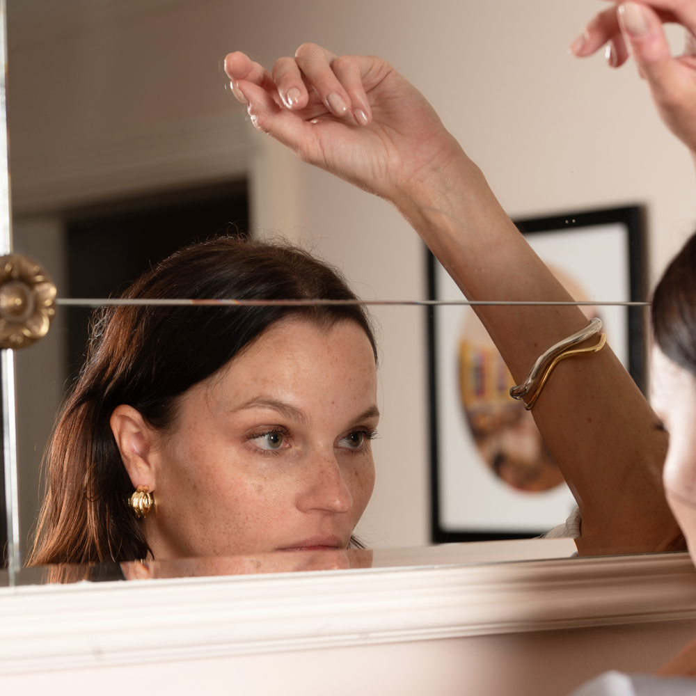 Going with the Flow Bangle by Anita Berisha - At Present Jewelry