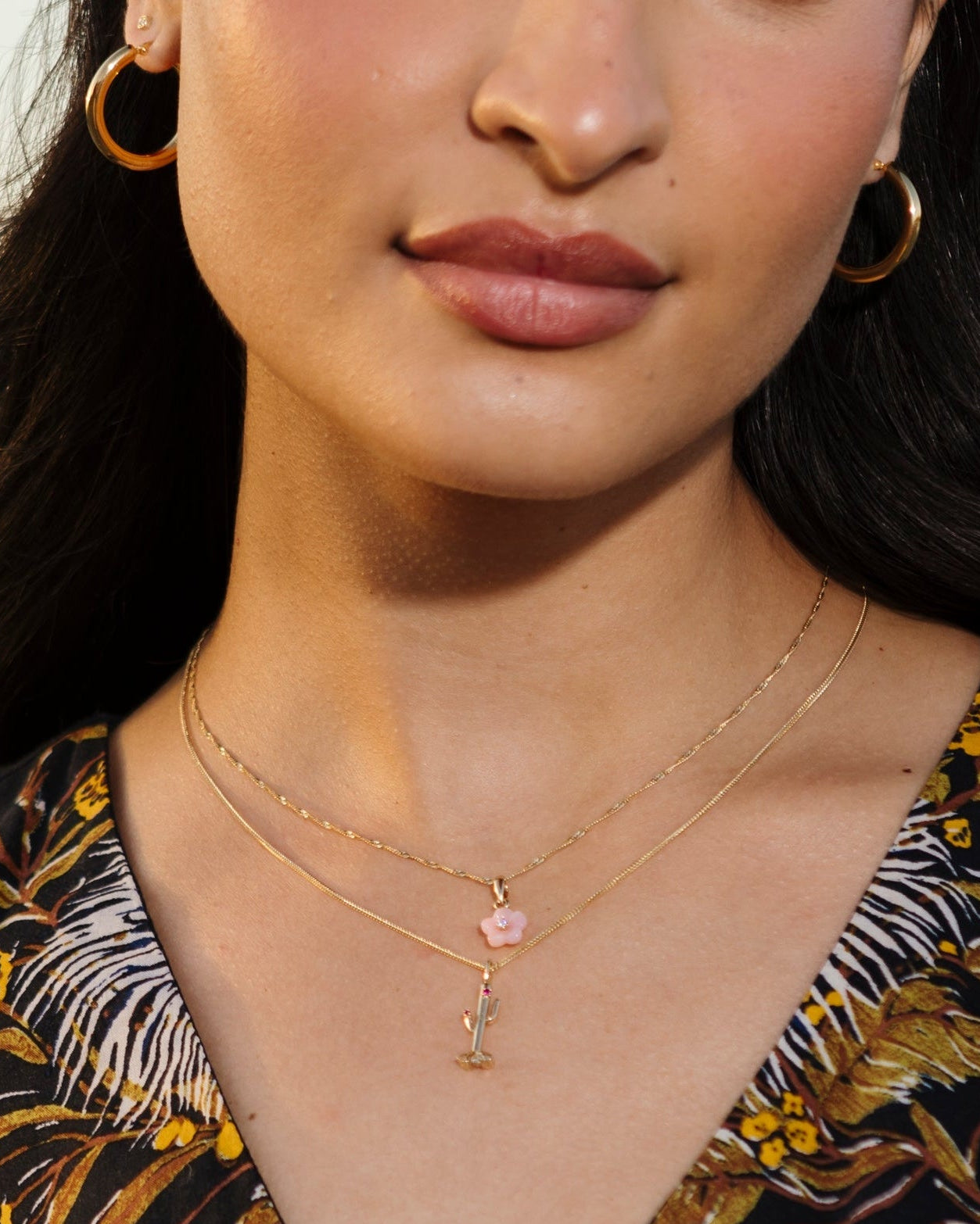 Diamond Blossom Peruvian Opal Charm by Ariel Gordon Jewelry - At Present Jewelry