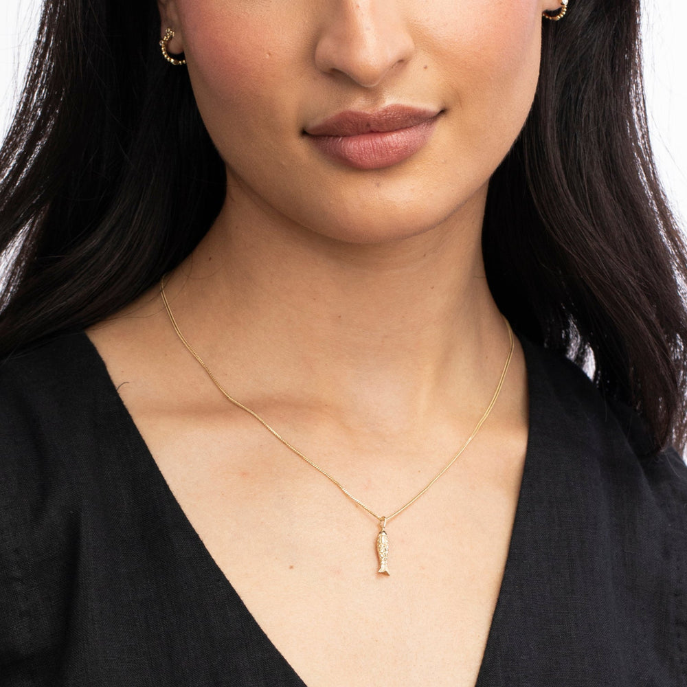Poisson Pendant by Ariel Gordon Jewelry - At Present Jewelry