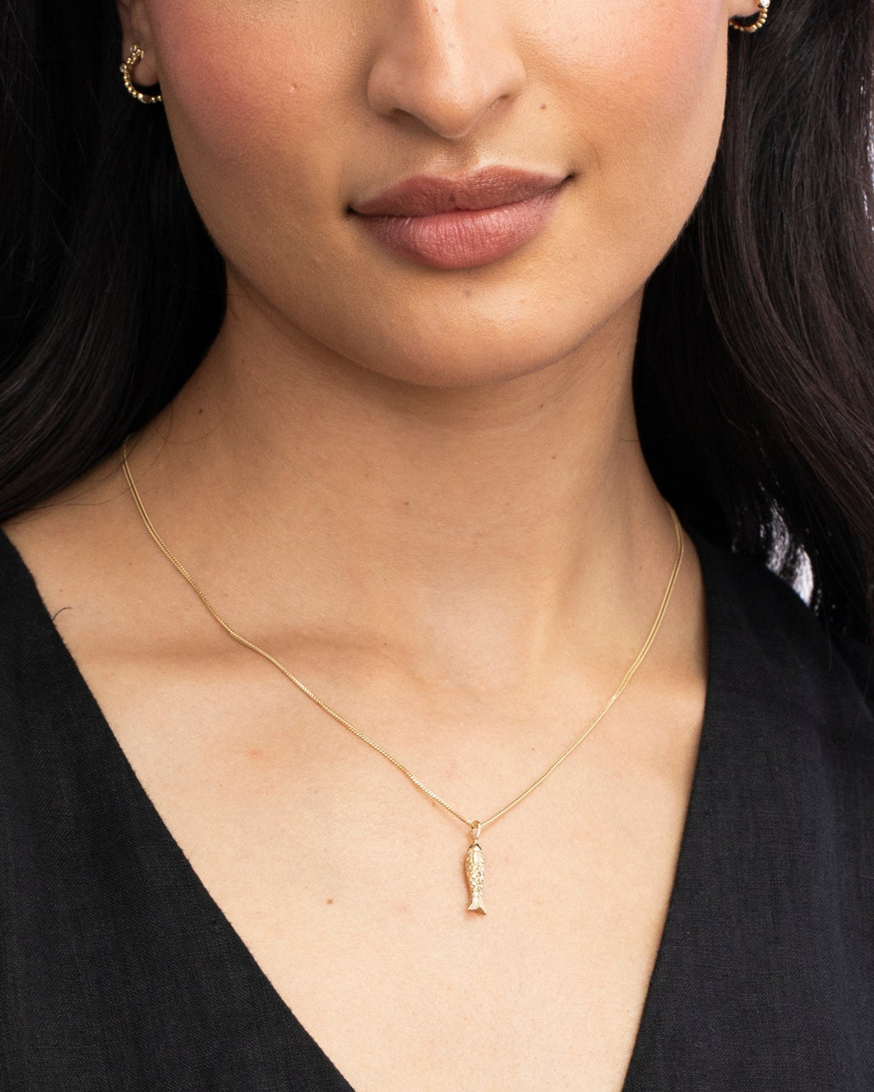 Poisson Pendant by Ariel Gordon Jewelry - At Present Jewelry