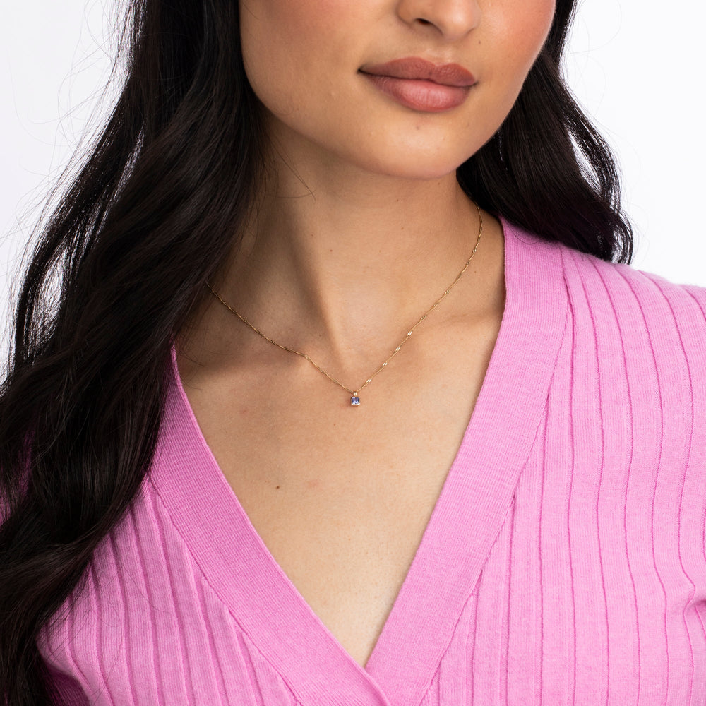 Petite Iris Asscher Charm by Ariel Gordon Jewelry - At Present Jewelry