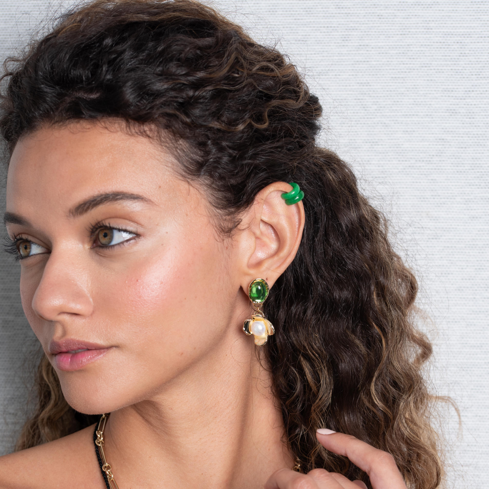 Peridot Earrings by Anita Berisha - At Present Jewelry