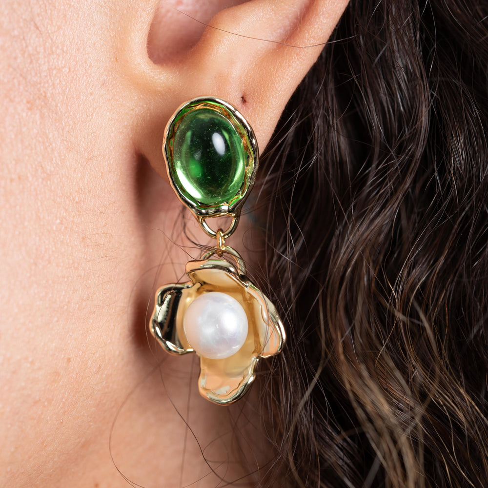 Peridot Earrings by Anita Berisha - At Present Jewelry