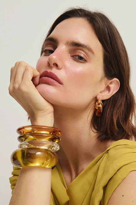 成人の日お値下げMelissa Joy Manning チェーンブレスレット Bone