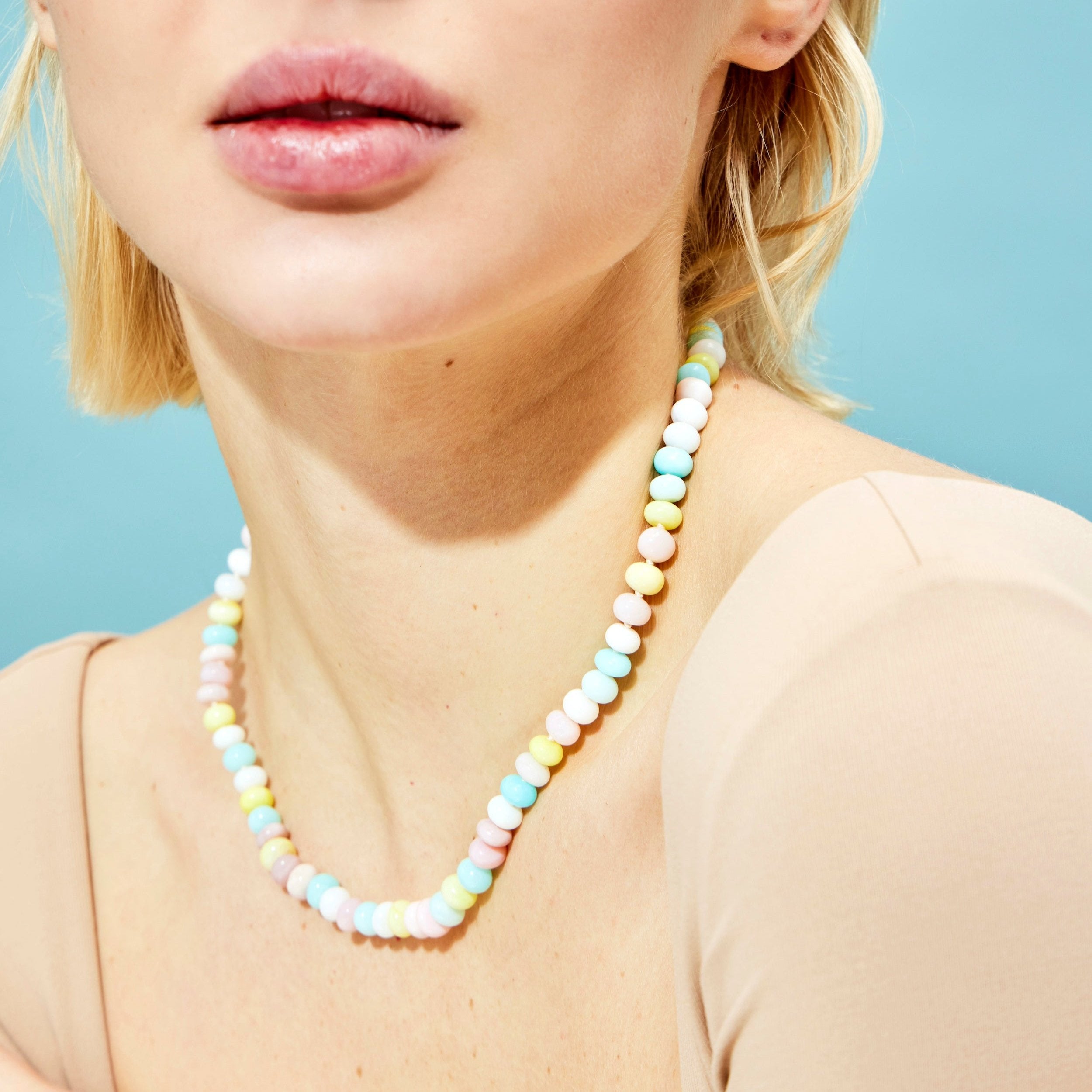 Candy Opal Gemstone Necklace