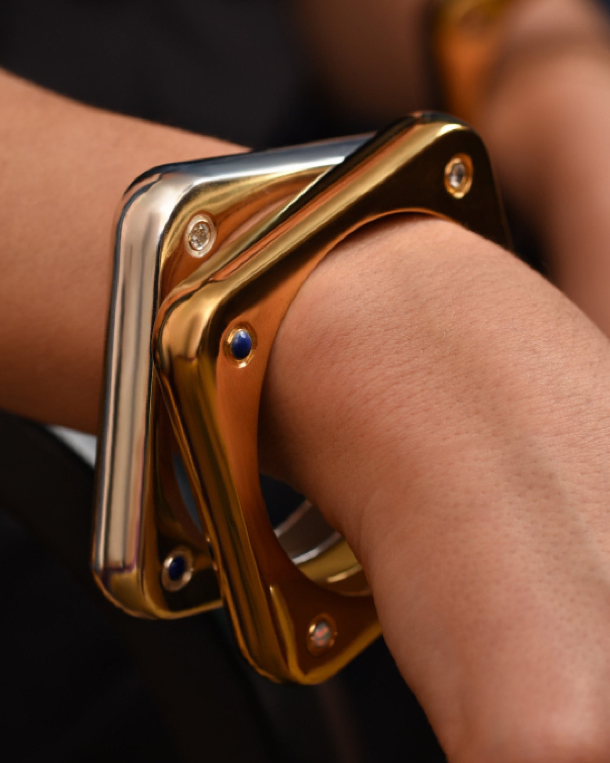 BOLD Bangle, Silver by Jalil Johnson : At Present Collection - At Present Jewelry