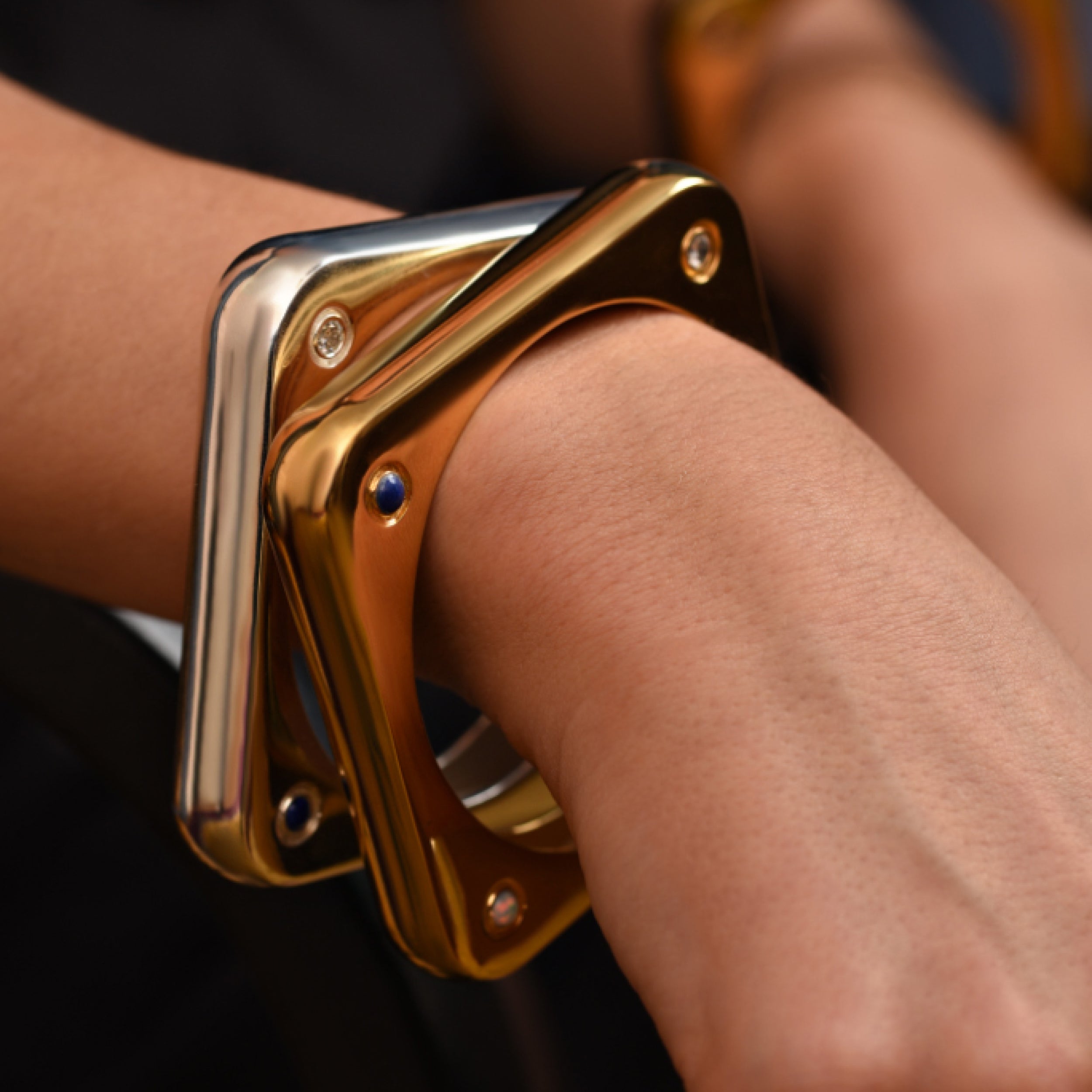 BOLD Bangle, Gold Plated