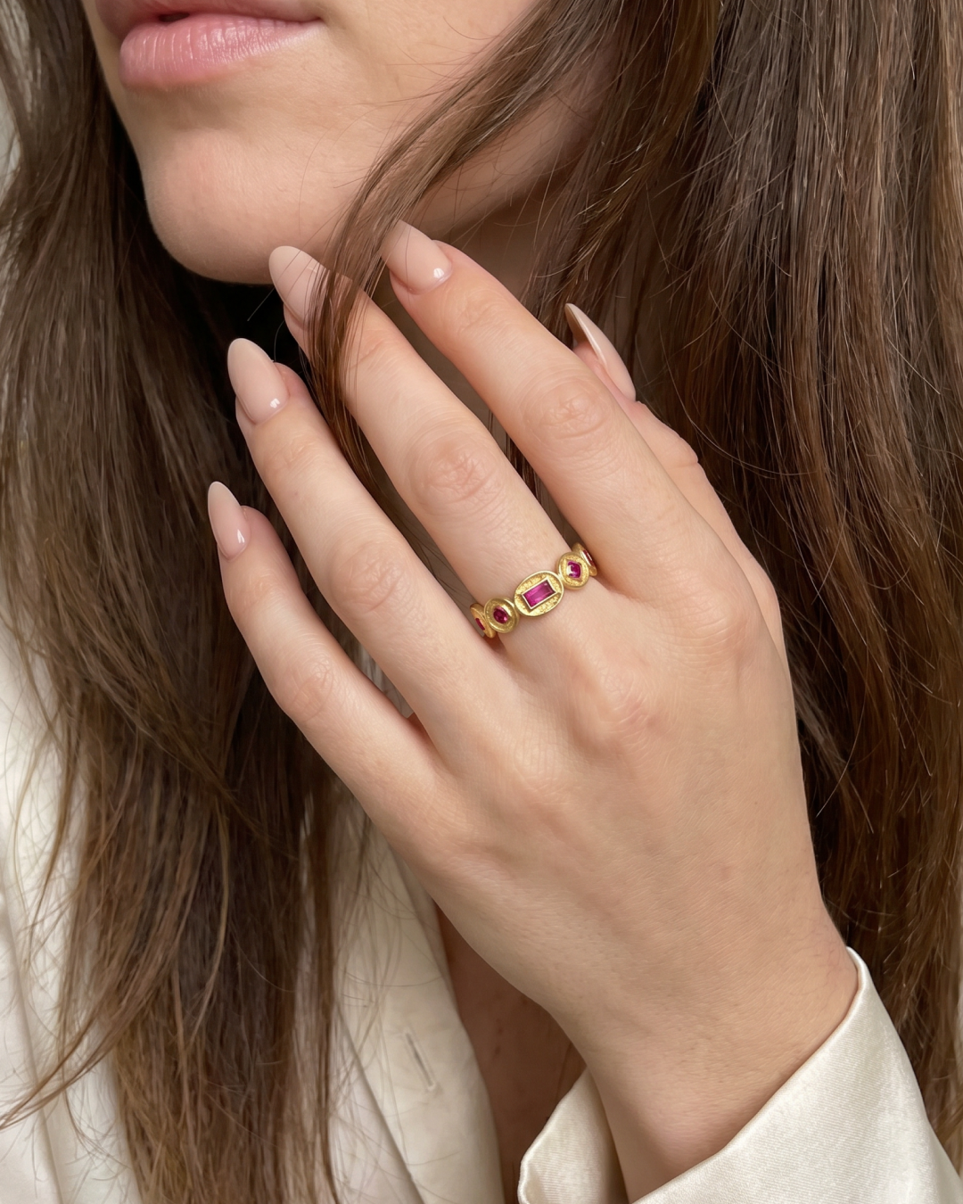 Bezel Eternity Ring
