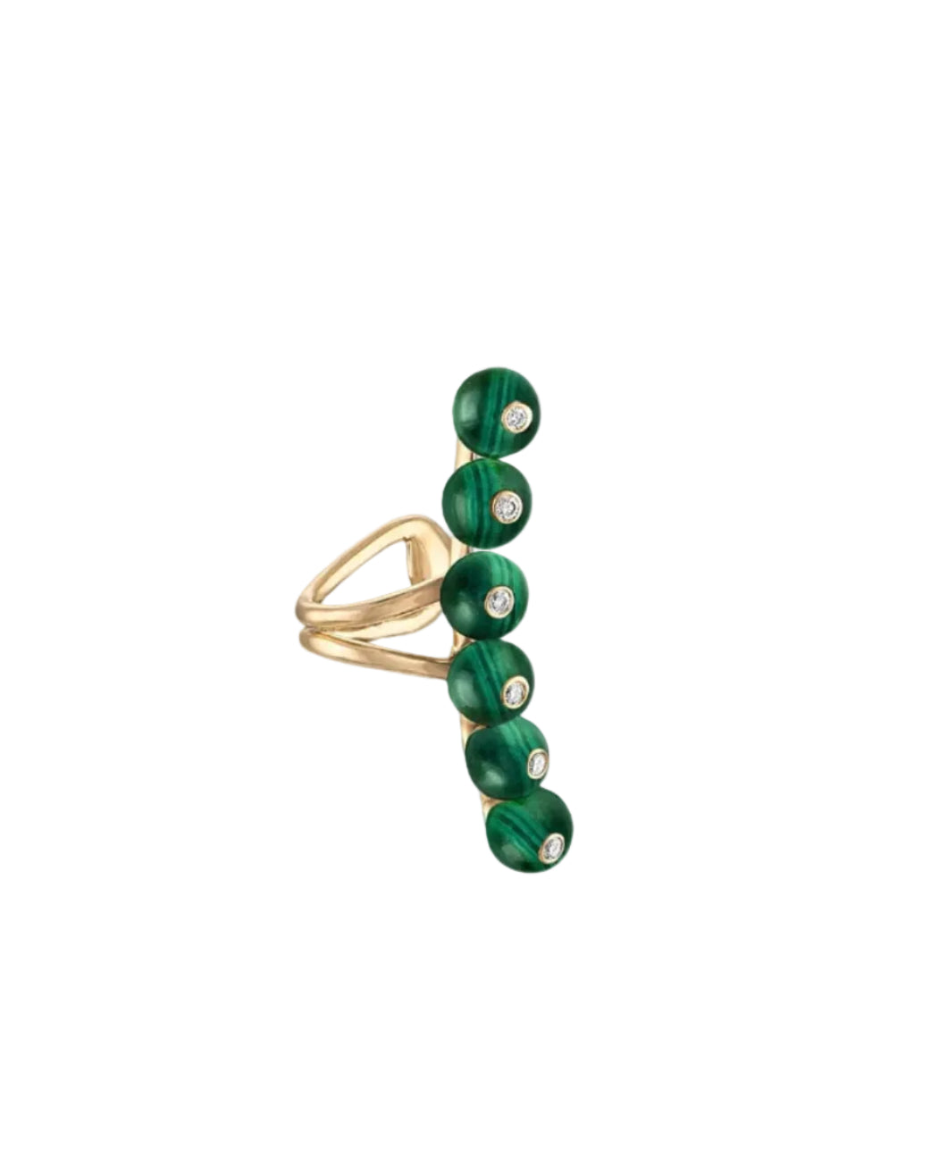 Eden Presley Bubbles Single Row Ear Cuff