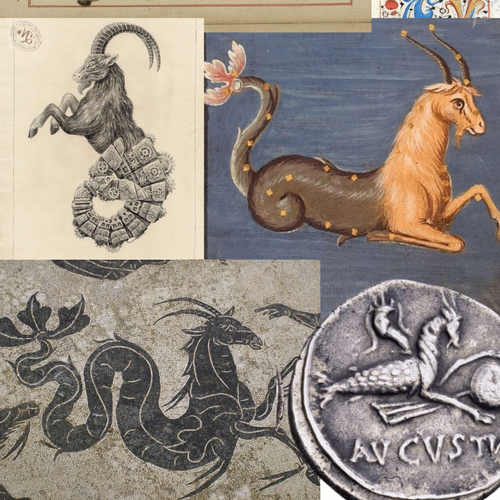 Capricorn Pendant Necklace by Carina Hardy - At Present Jewelry