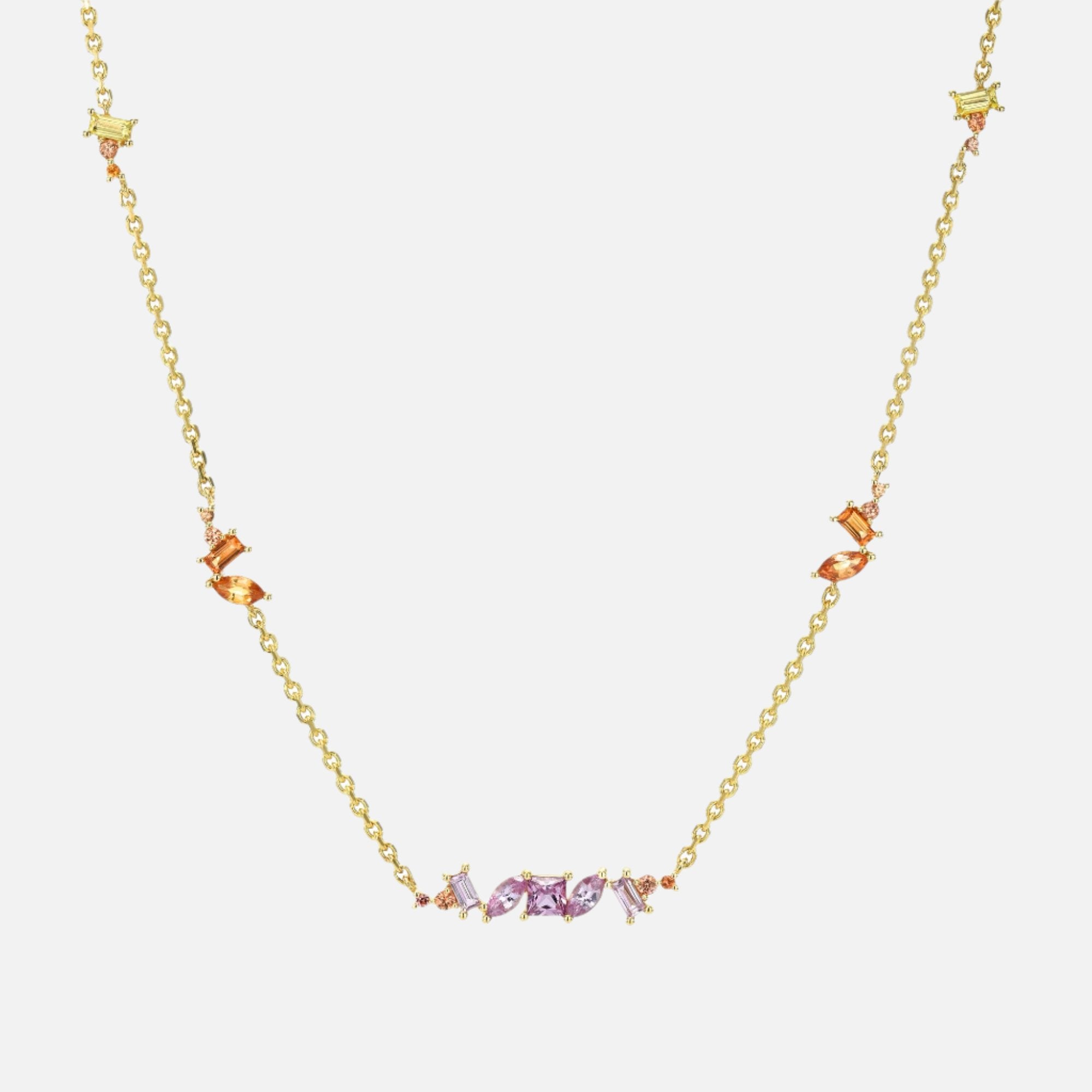 Sunset Luxe Chaos Necklace