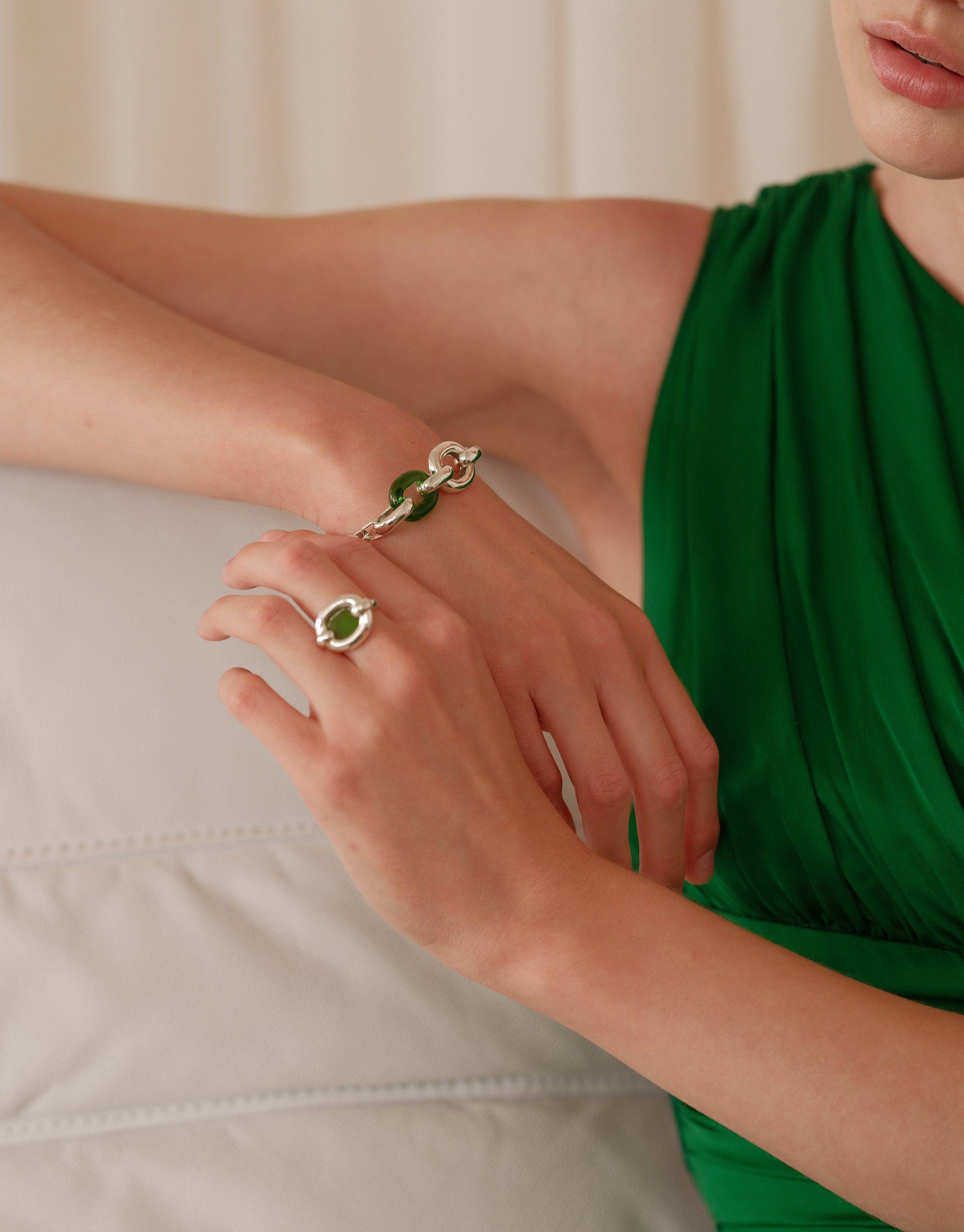 Loop Chain Bracelet by CLED - At Present Jewelry