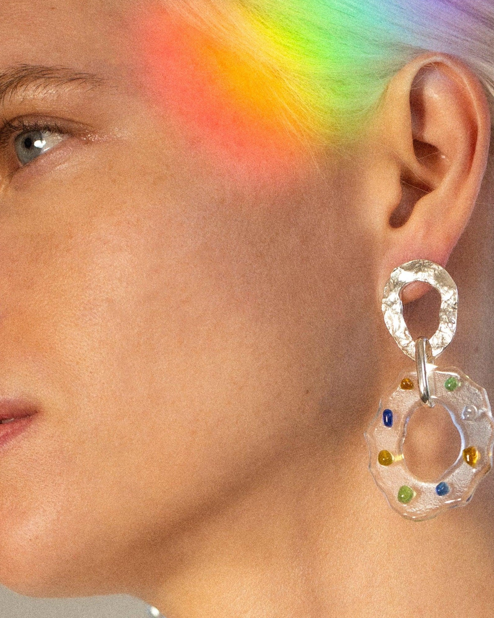 High Tide Earrings in Spectrum by CLED - At Present Jewelry