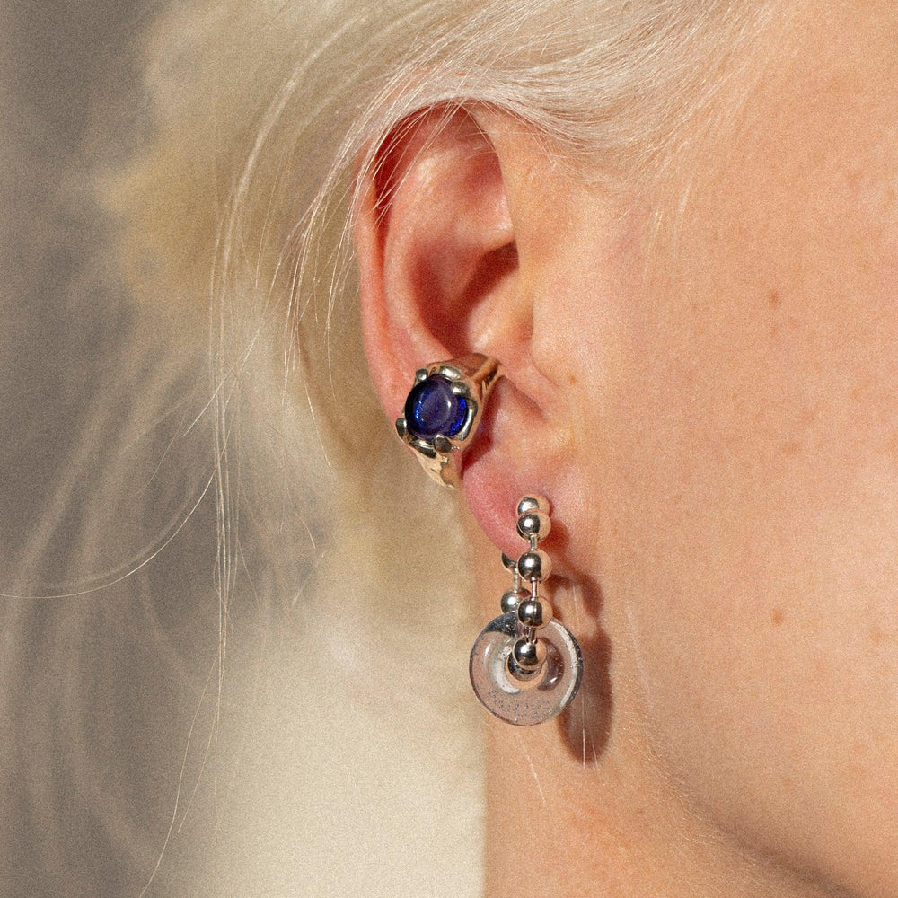 Donut Ball Hoop Earrings by CLED - At Present Jewelry