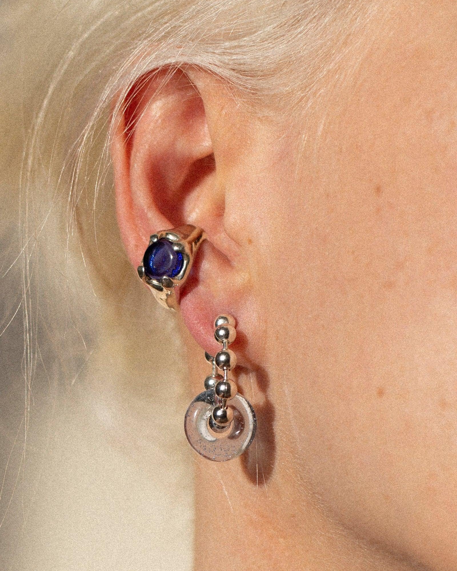 Donut Ball Hoop Earrings by CLED - At Present Jewelry